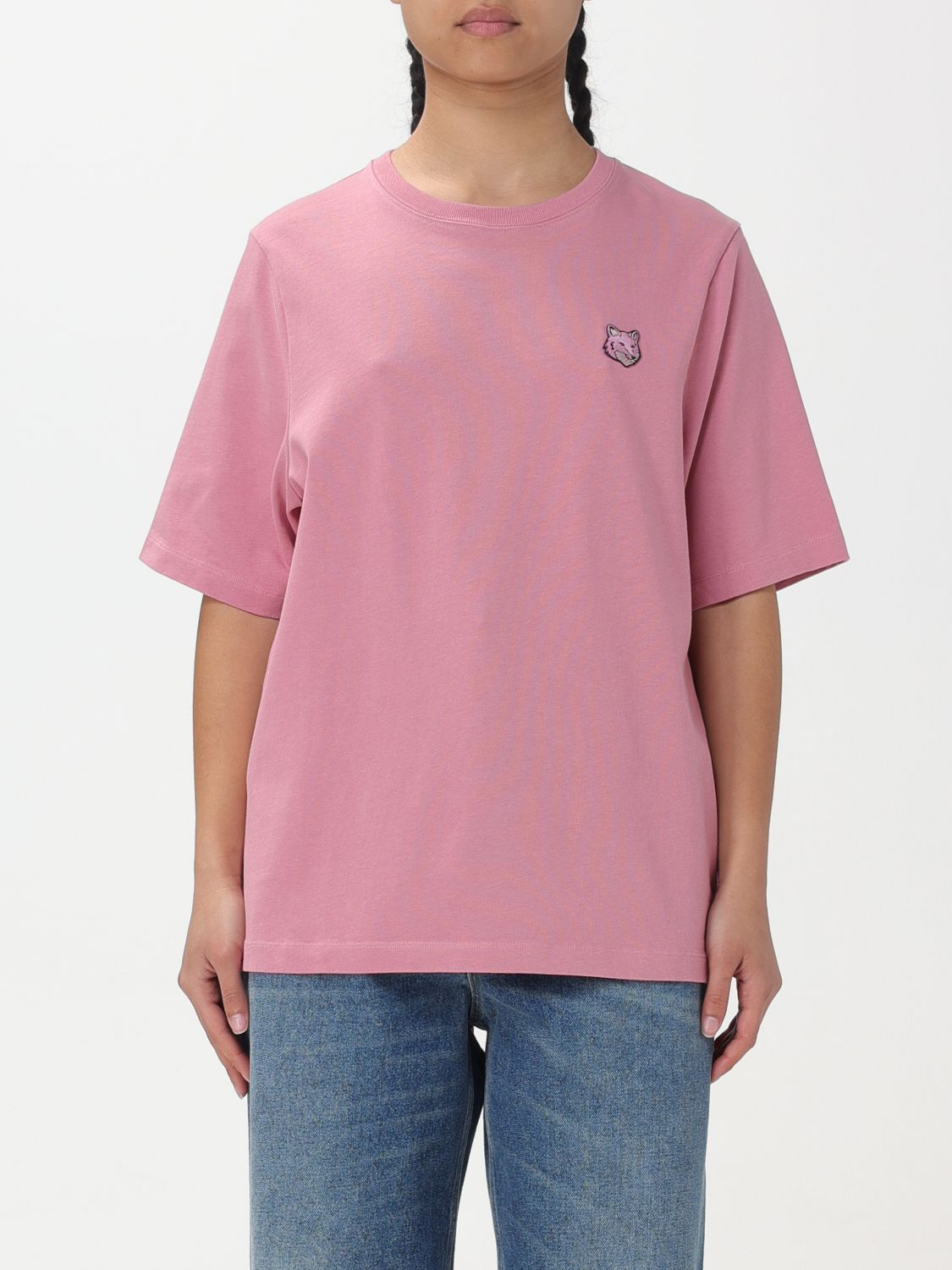 Maison Kitsuné T-shirt  Woman Color Pink