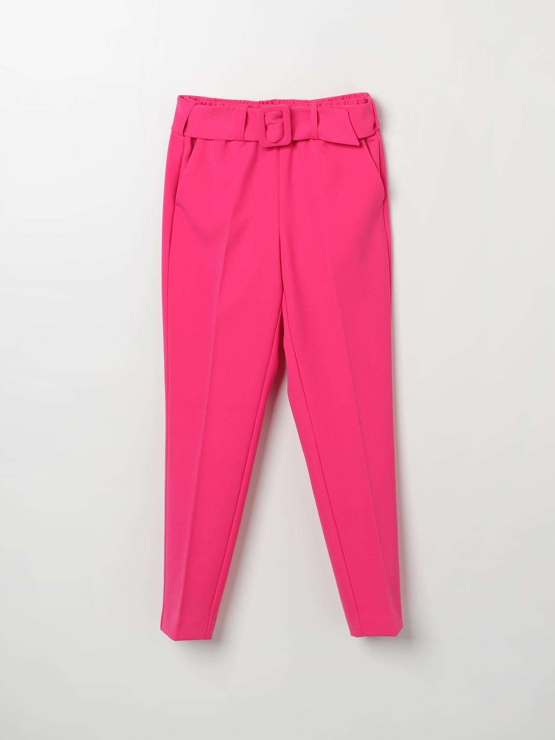 TWINSET PANTS TWINSET KIDS COLOR FUCHSIA F18931007