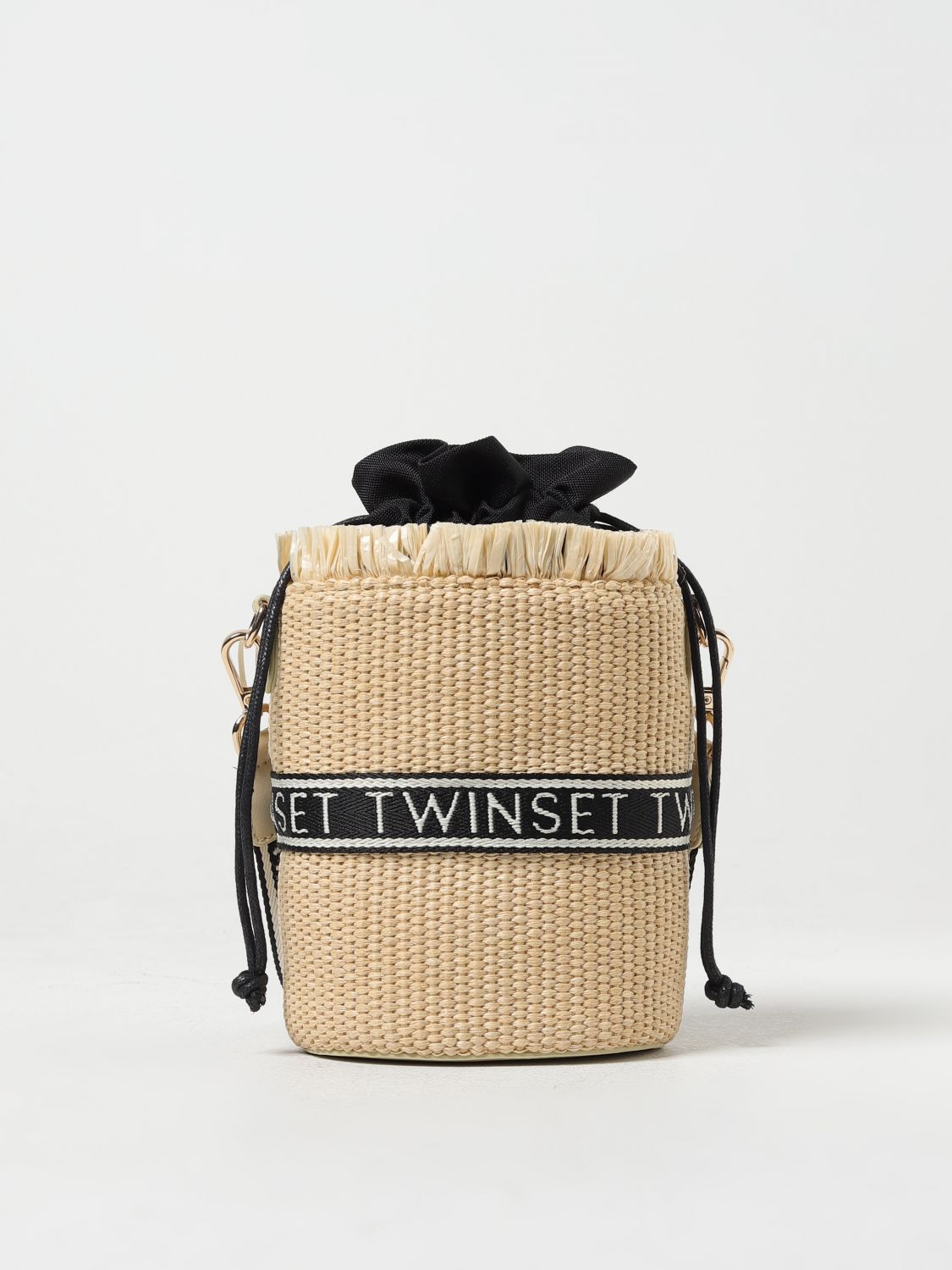 Twinset Clutch  Kids Color Straw Yellow