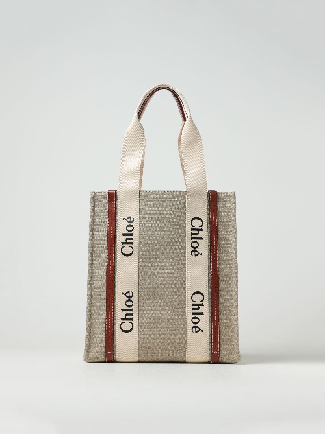 Chloé Tote Bags  Woman Color Beige