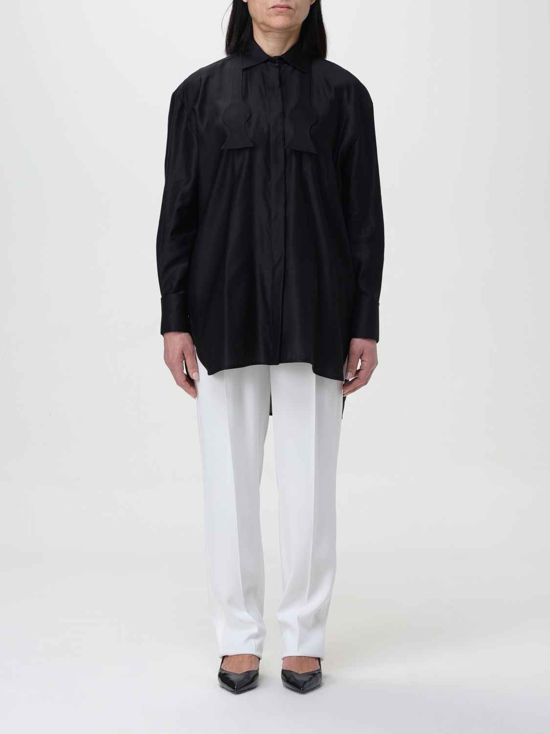 Max Mara Shirt Woman Black In Black