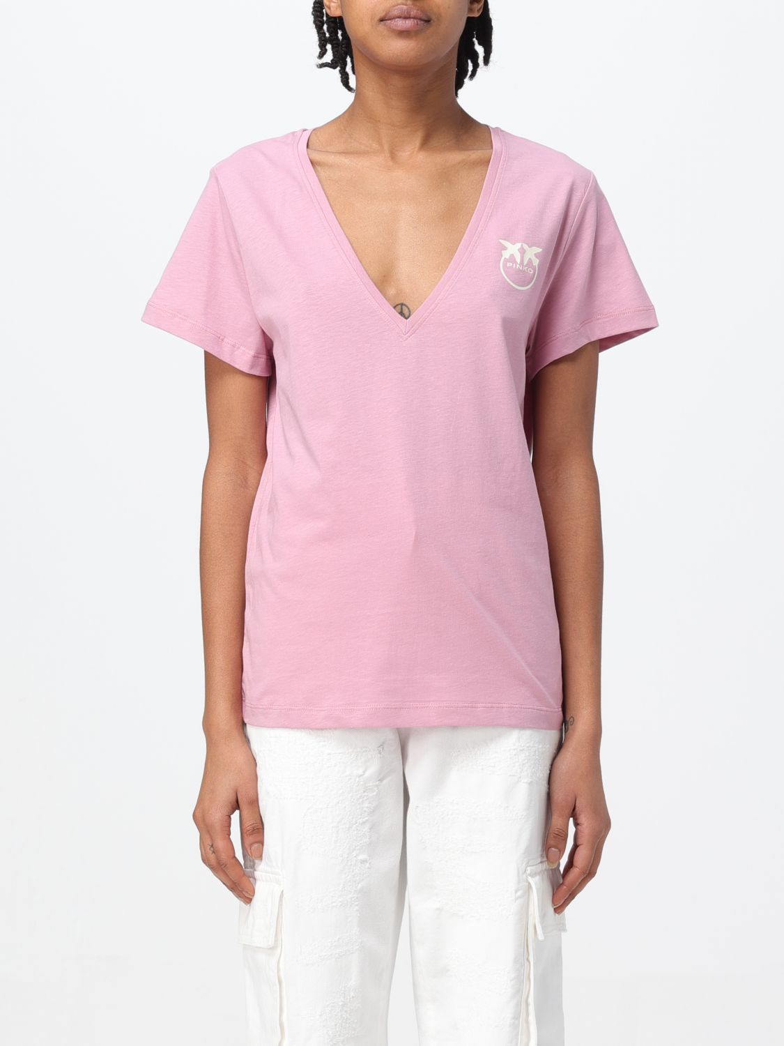 T-Shirt PINKO Woman colour Pink