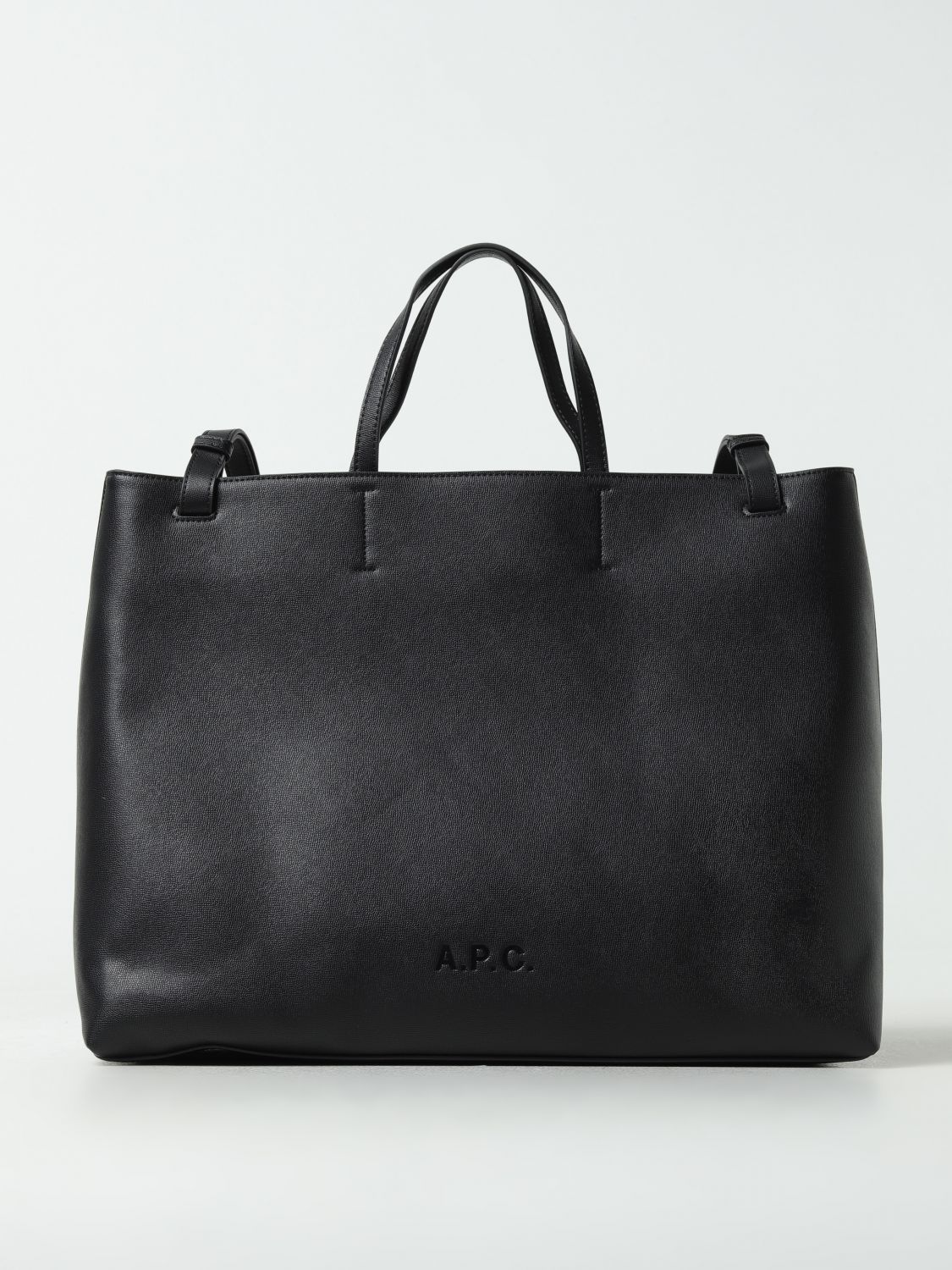 Shop Apc Handbag A.p.c. Woman Color Black