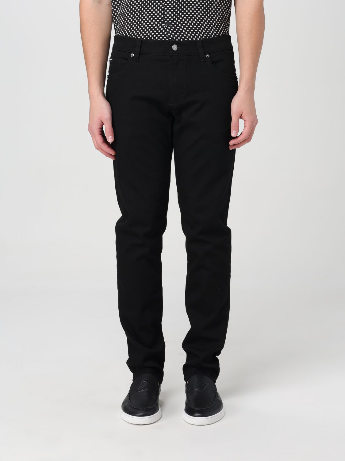 Dolce & Gabbana Jeans  Men Color Black