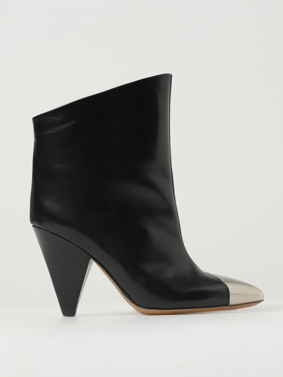 Shop Isabel Marant Flat Ankle Boots  Woman Color Black