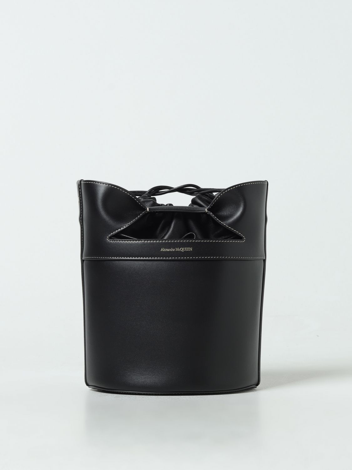 Shop Alexander Mcqueen Handbag  Woman Color Black