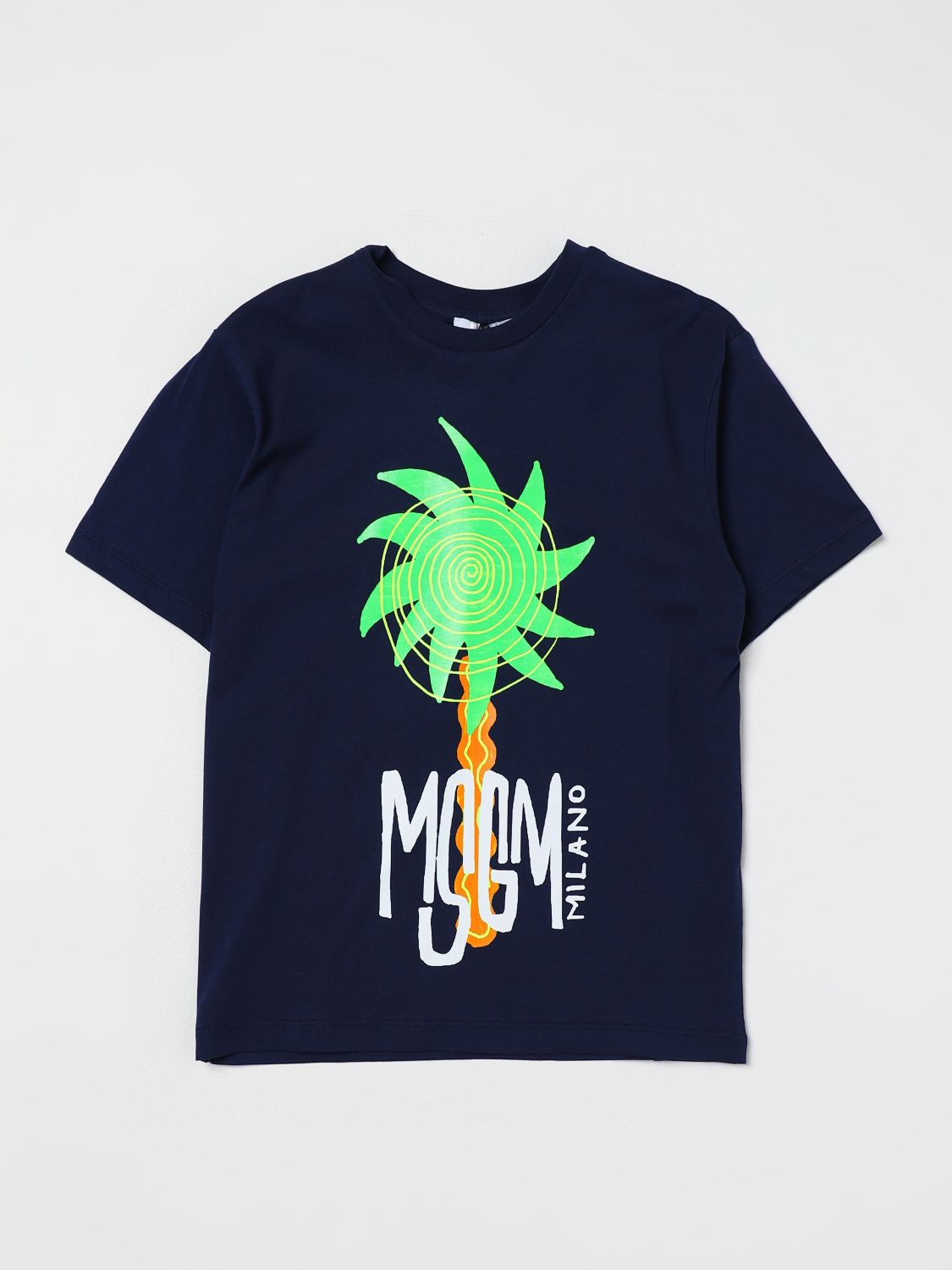 Msgm T-shirt  Kids Kids Colour Blue