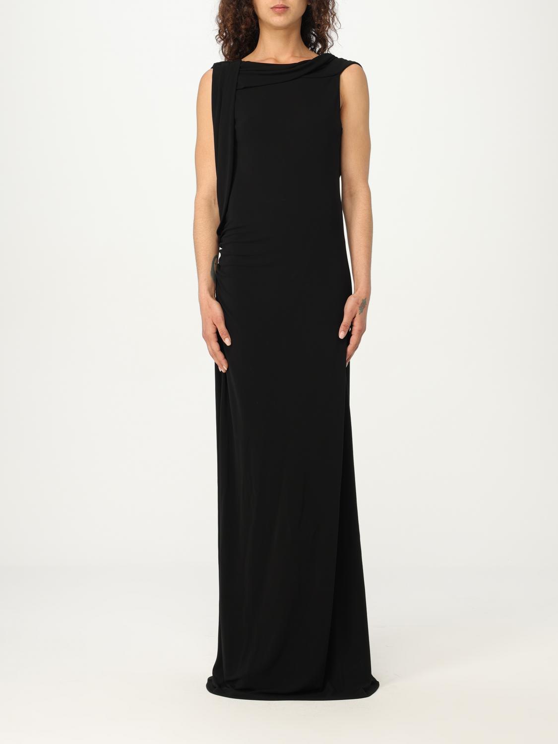 Shop Alberta Ferretti Dress  Woman Color Black