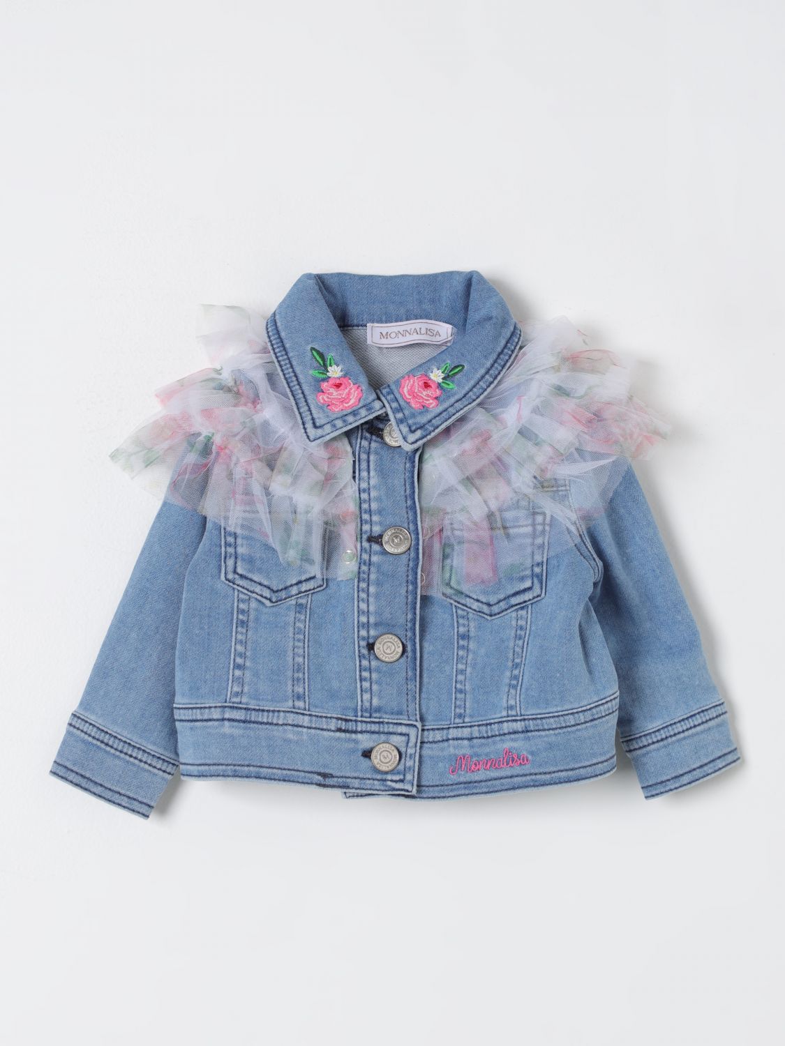 Monnalisa Babies' Coats  Kids Colour Grey