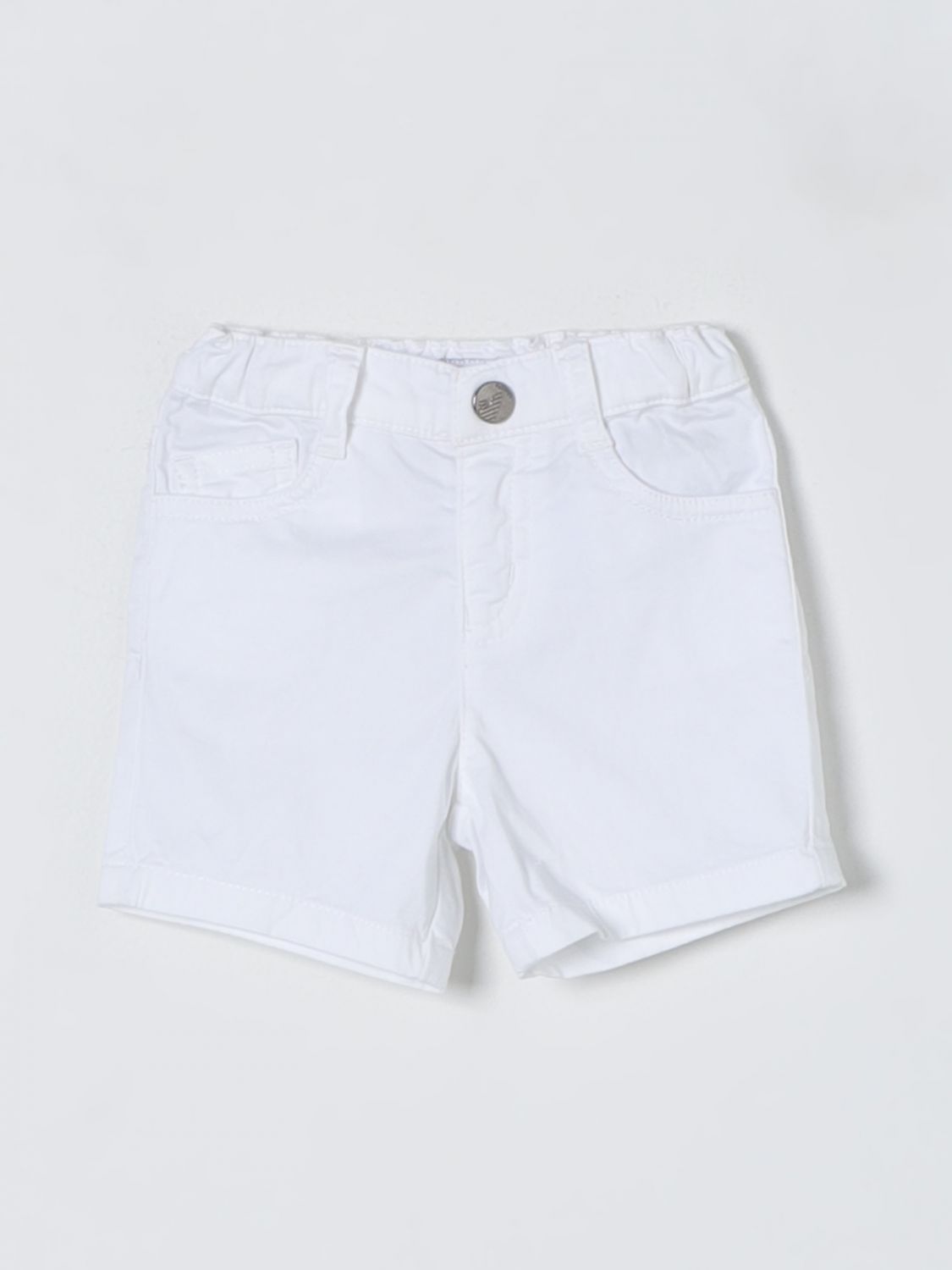 EMPORIO ARMANI Kurze Hose Kinder Farbe Weiß