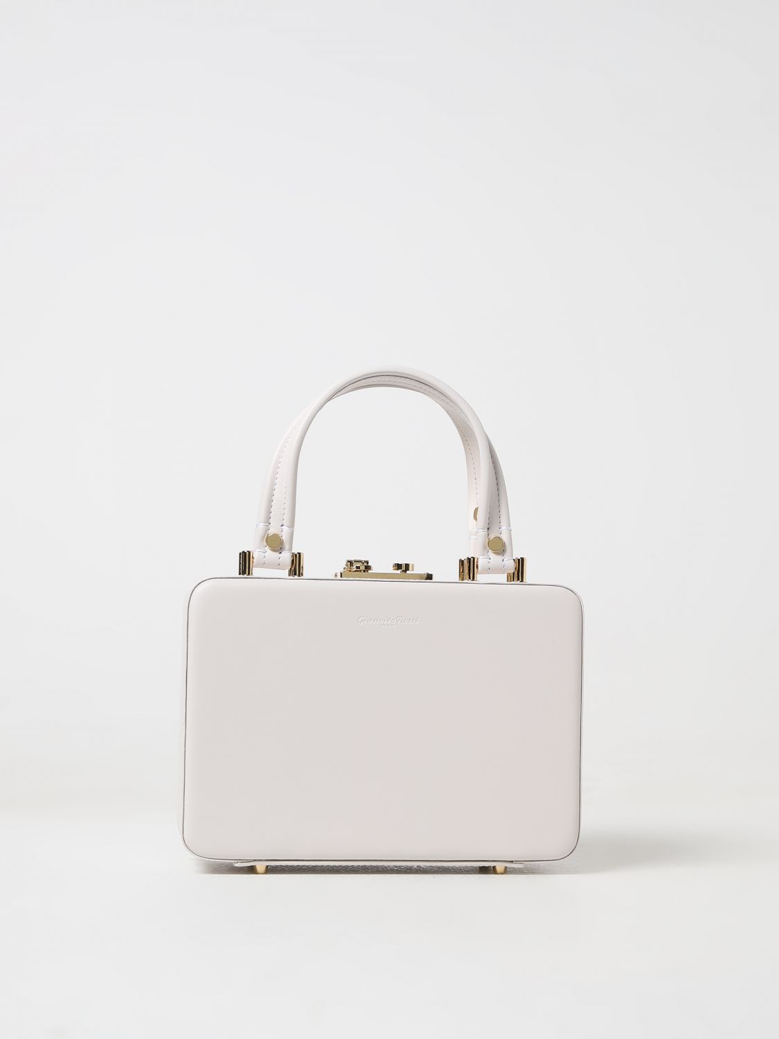 Shop Gianvito Rossi Handbag  Woman Color White