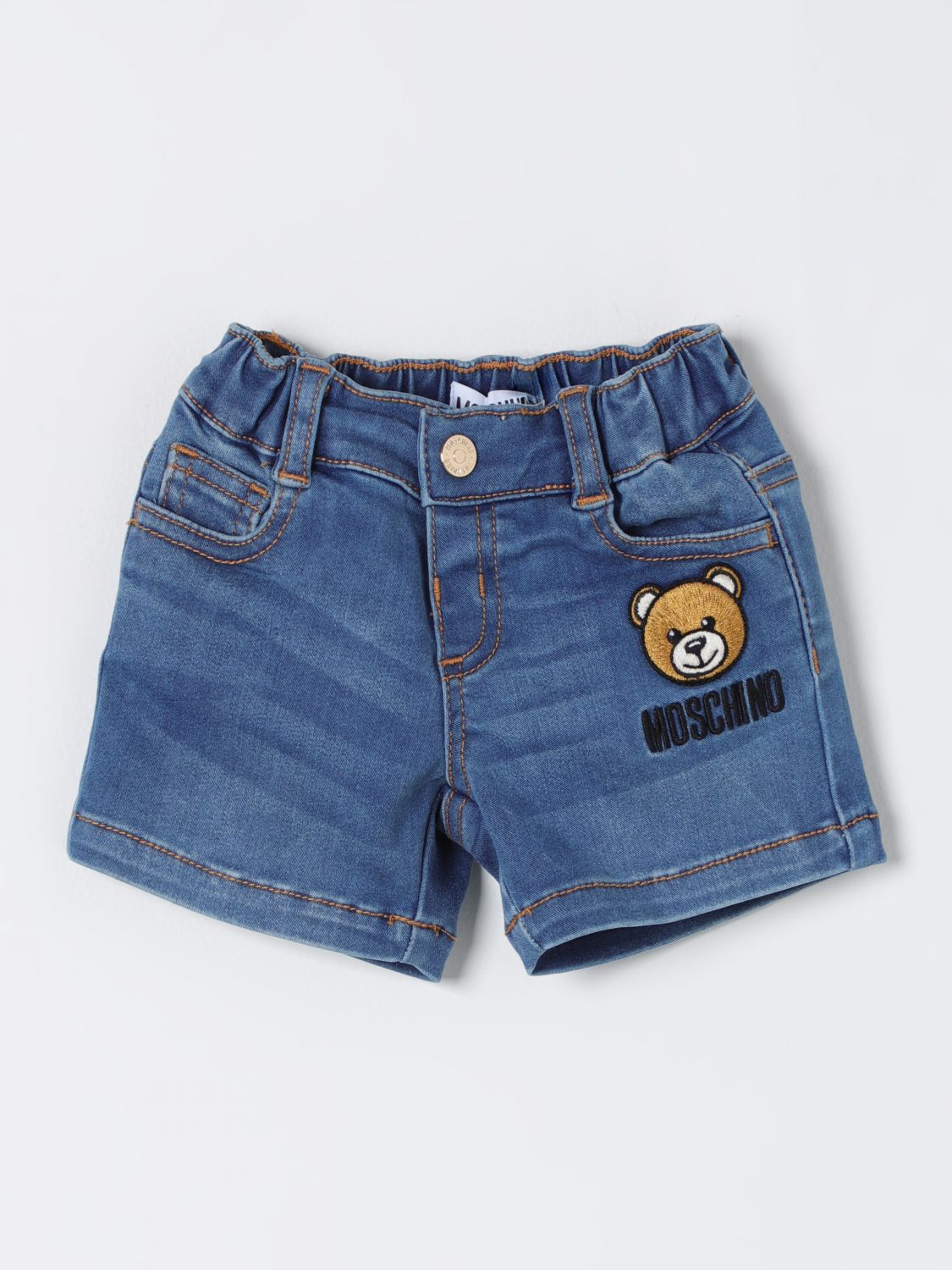 Moschino Baby Pants  Kids Color Blue