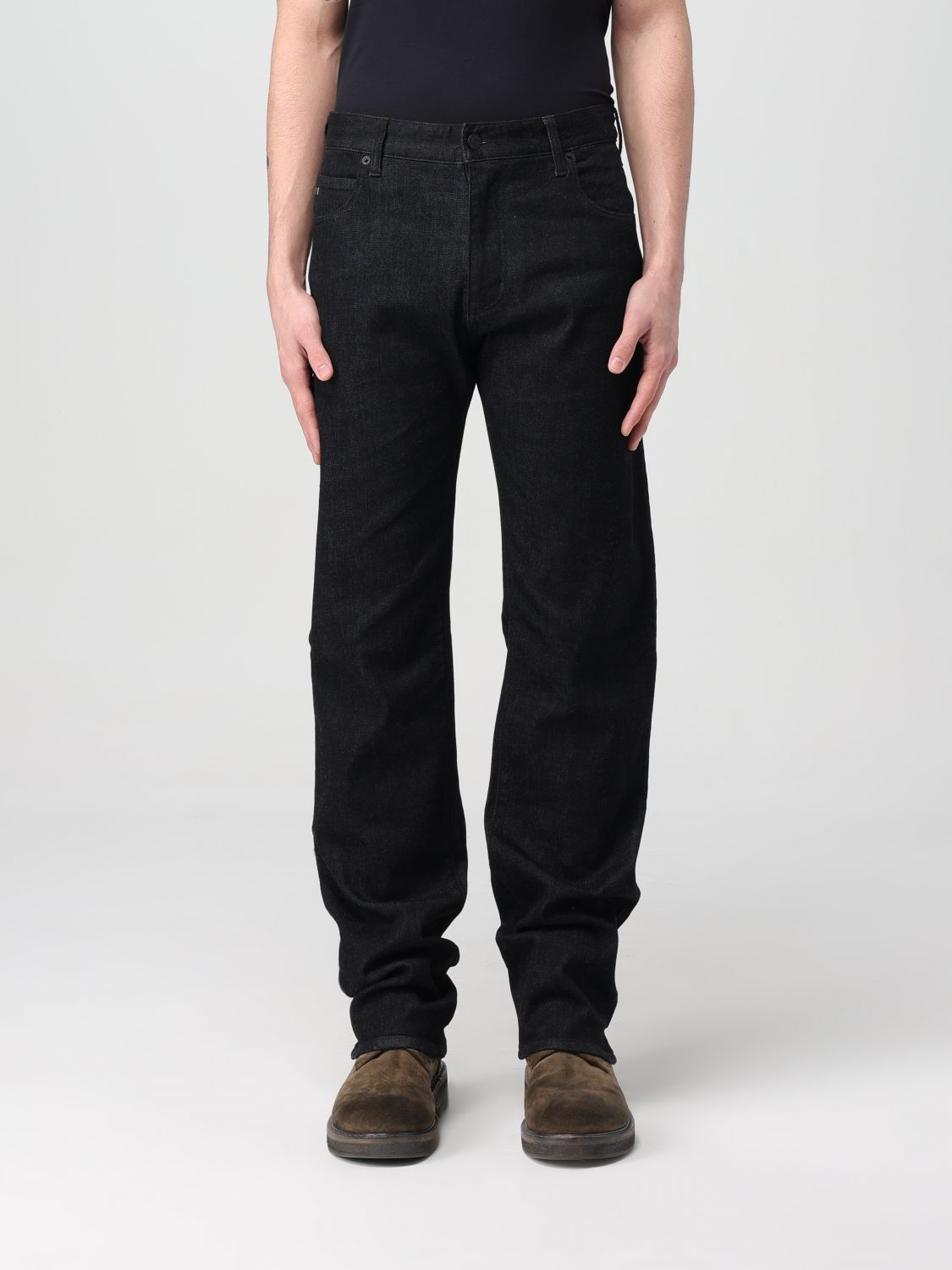 Emporio Armani Jeans  Men Color Black