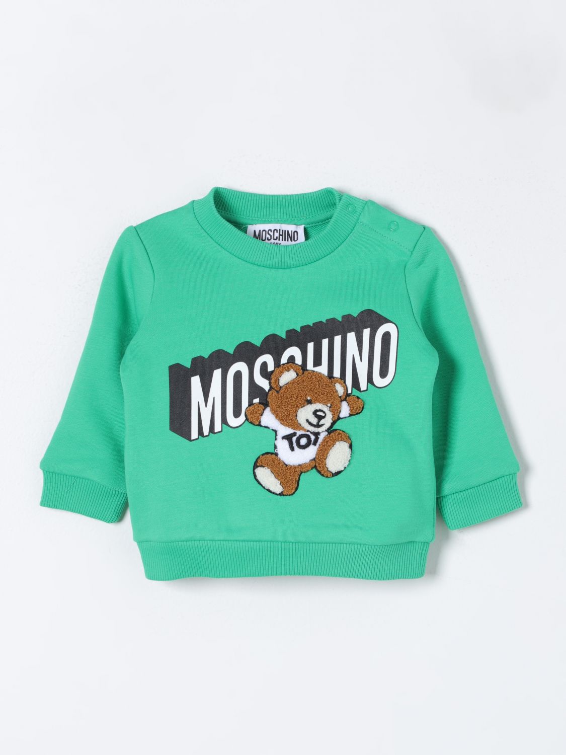 Moschino Baby Sweater  Kids Color Green