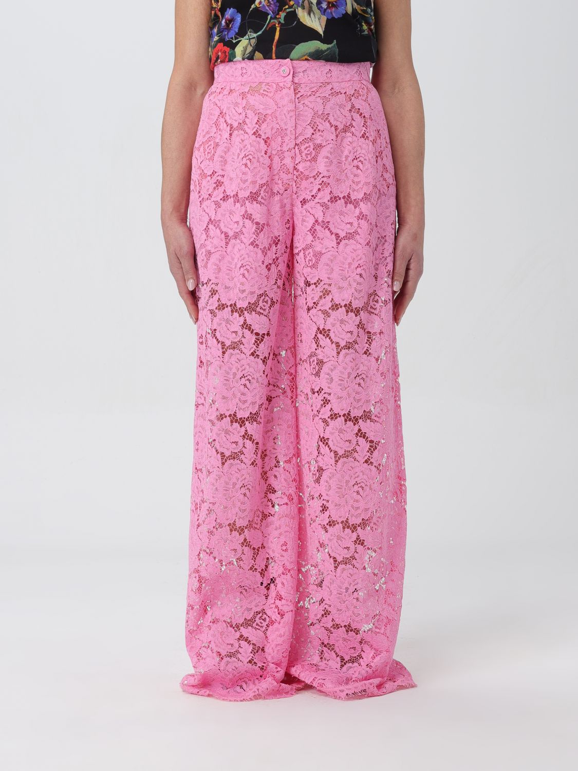 Dolce & Gabbana Pants  Woman Color Pink
