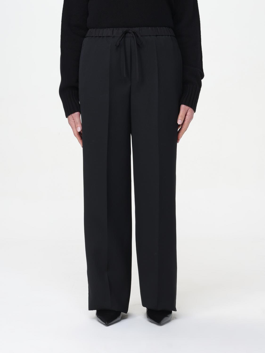 Jil Sander Trousers Woman In Black