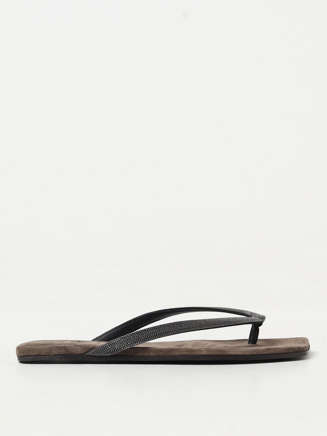 Brunello Cucinelli Flat Sandals  Woman Color Black