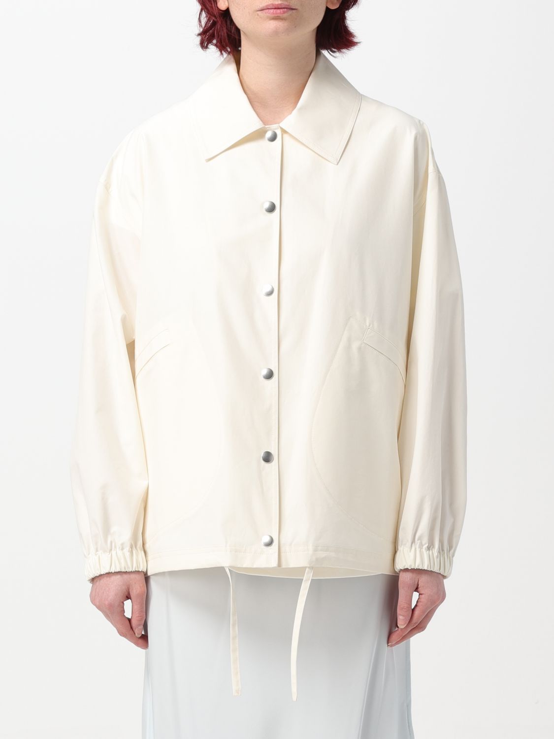 Jil Sander Trench Coat  Woman Color White