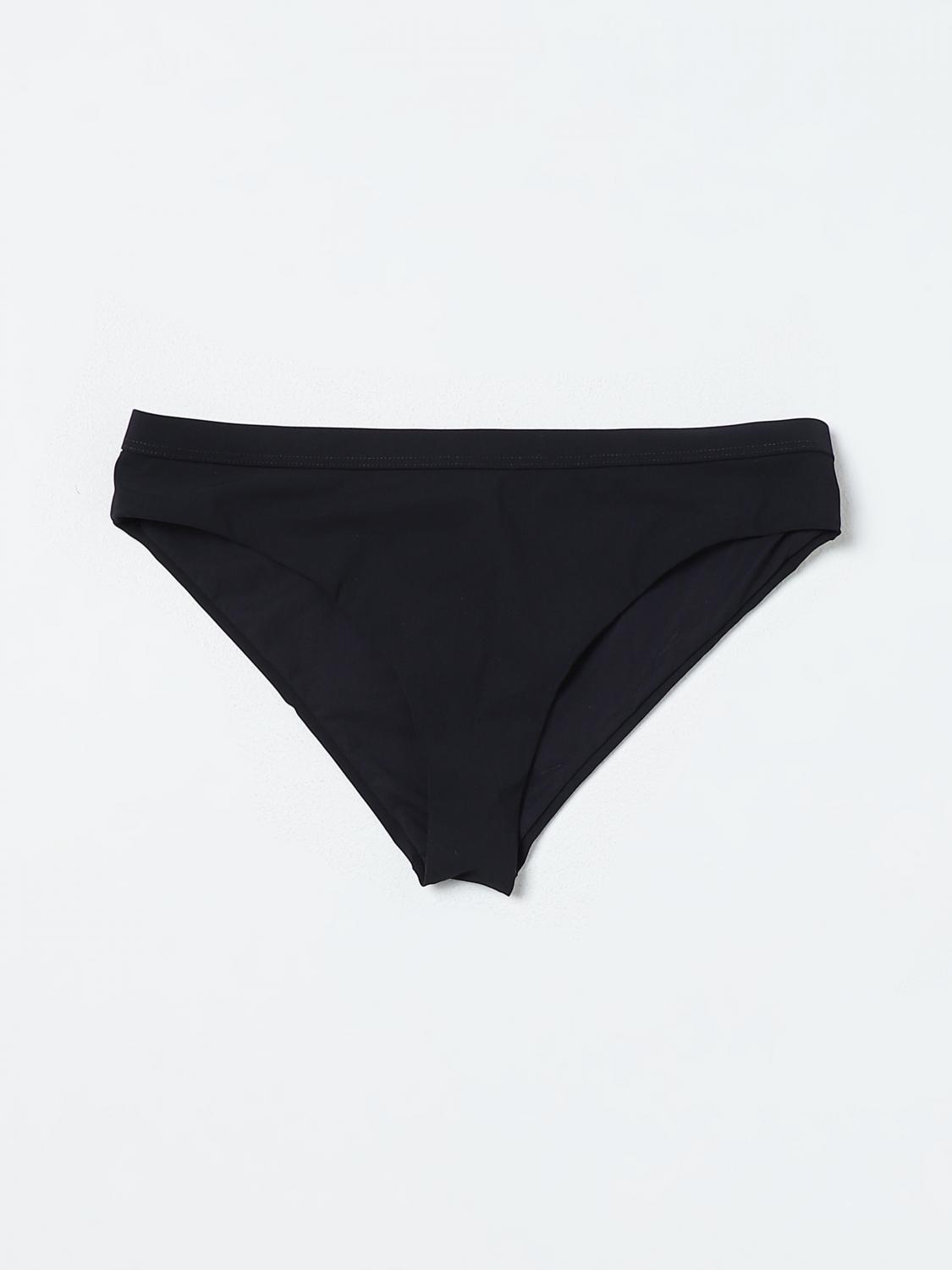 Shop Jil Sander Swimsuit  Woman Color Black