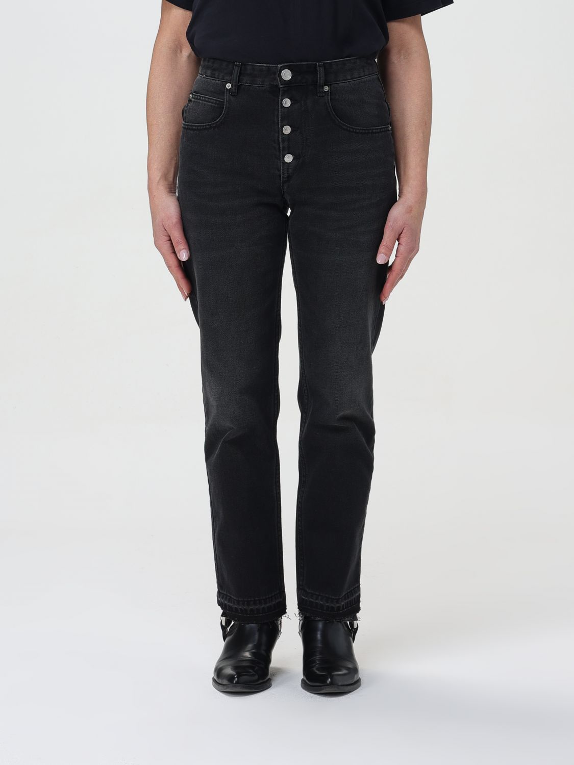 Isabel Marant Jeans  Woman Color Black