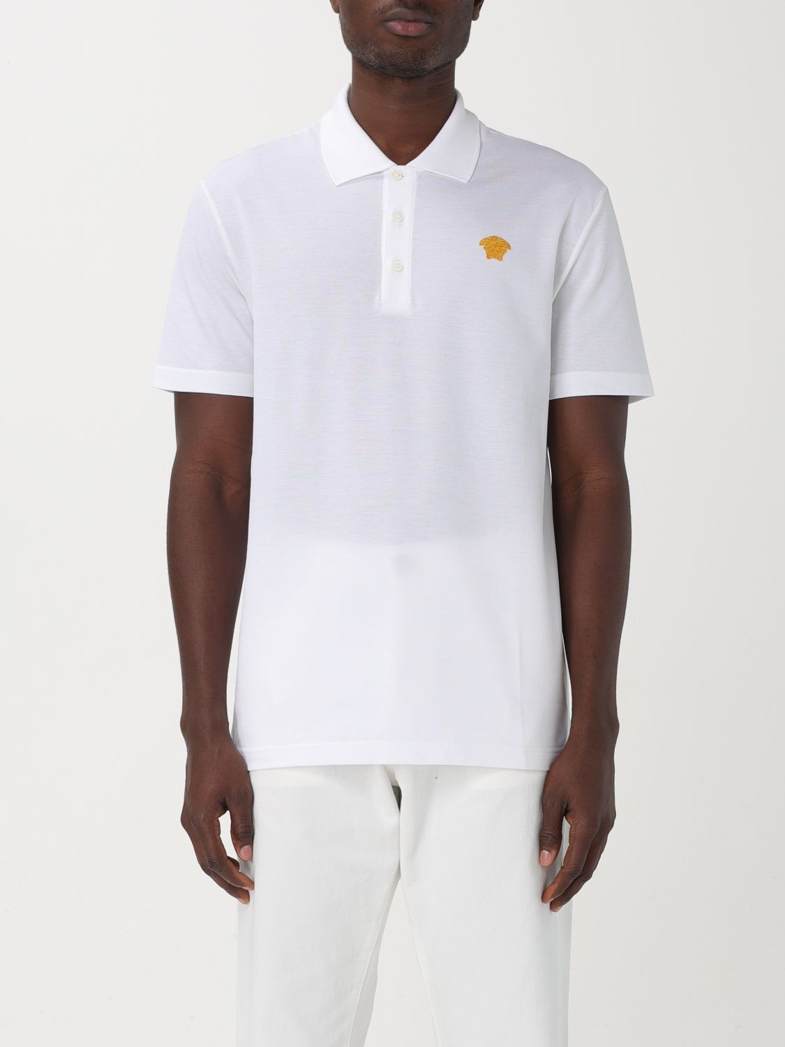 Versace Polo Shirt  Men Colour White