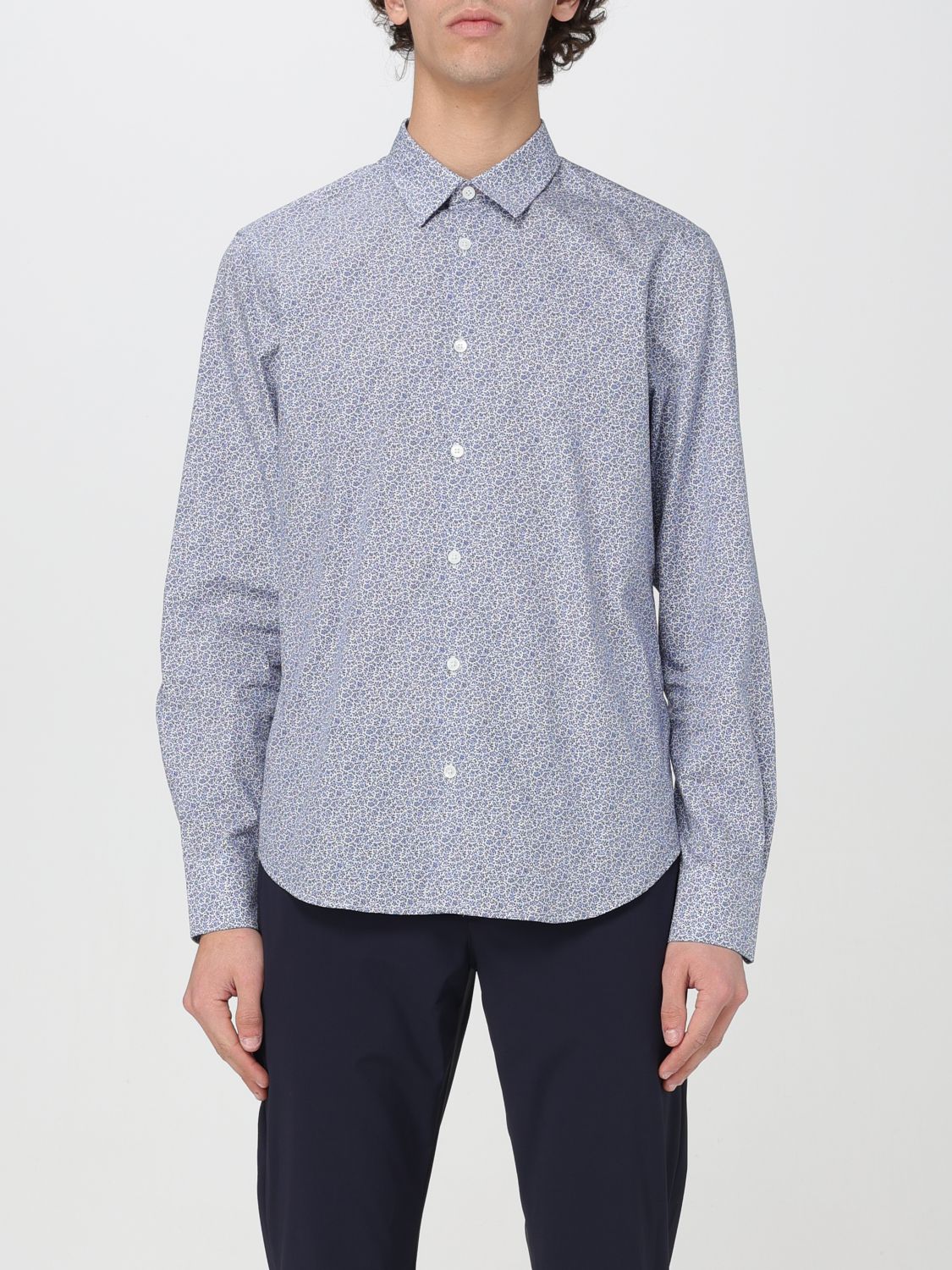 Paul Smith Shirt  Men Color Gnawed Blue