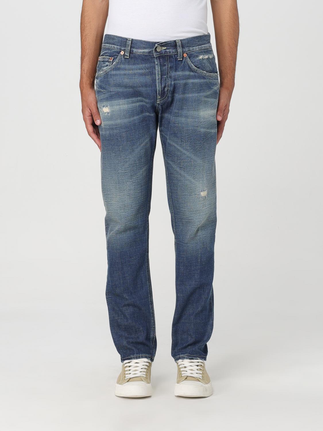 Dondup Pants Men Color Denim In Blue