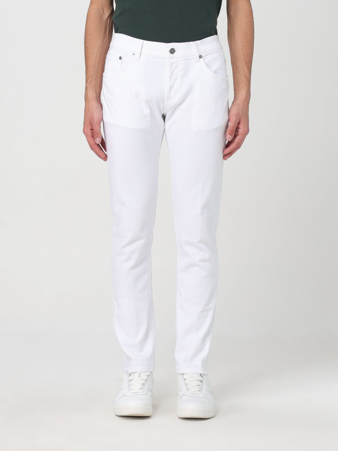 Shop Dondup Pants  Men Color White