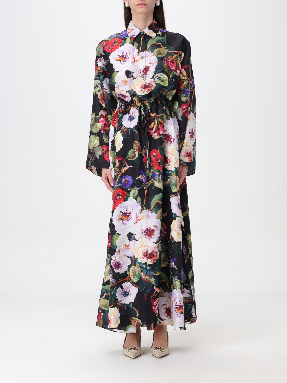 Shop Dolce & Gabbana Dress  Woman Color Black