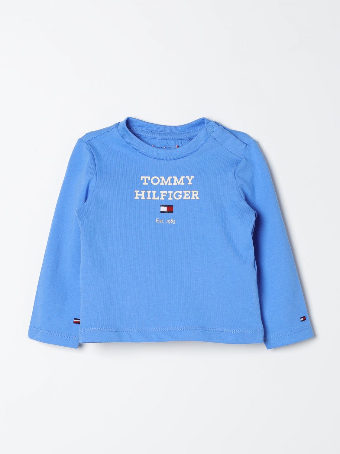 T恤 TOMMY HILFIGER 儿童 颜色 蓝色