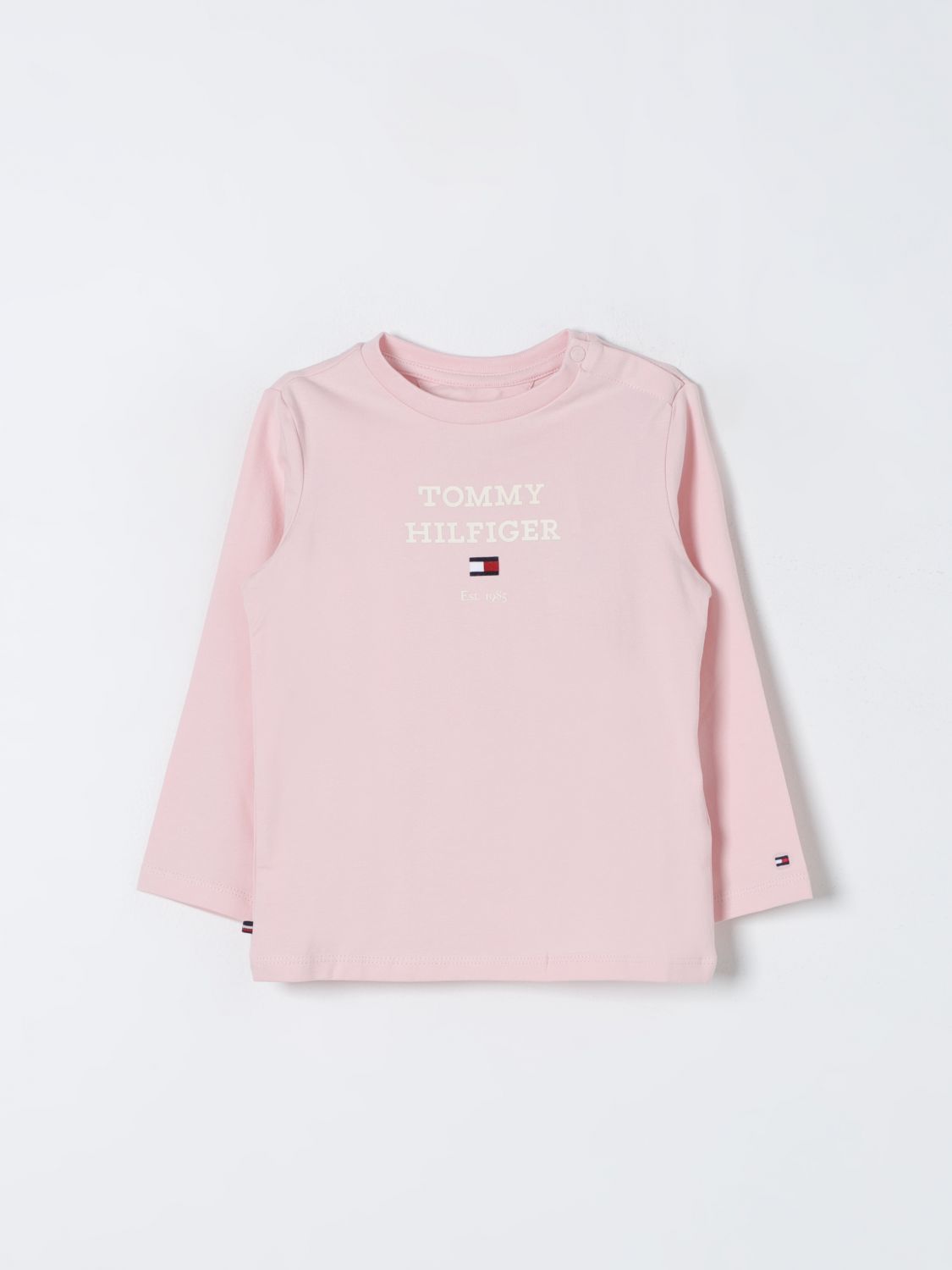 Shop Tommy Hilfiger T-shirt  Kids Color Pink