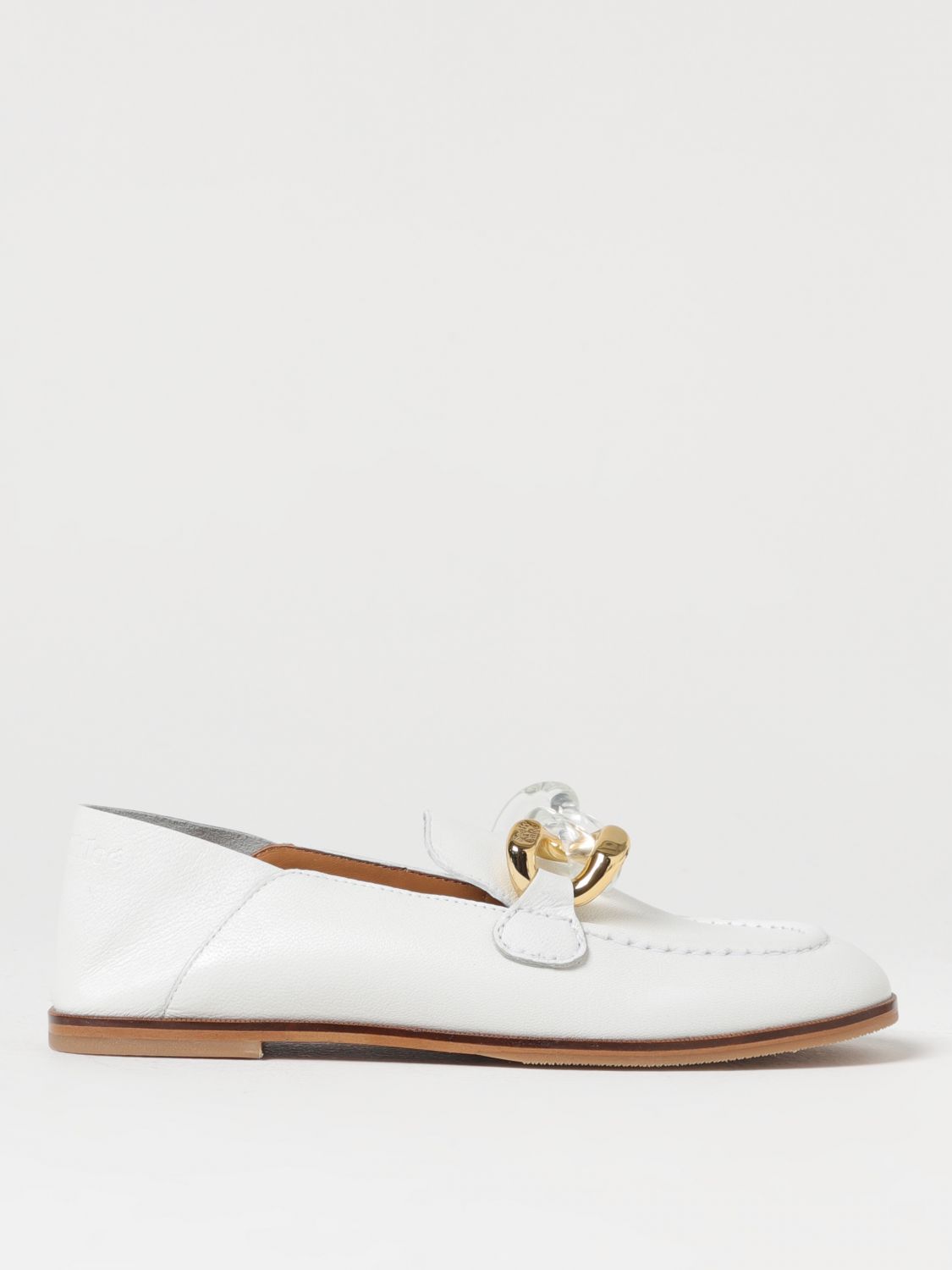 Shop See By Chloé Loafers  Woman Color White