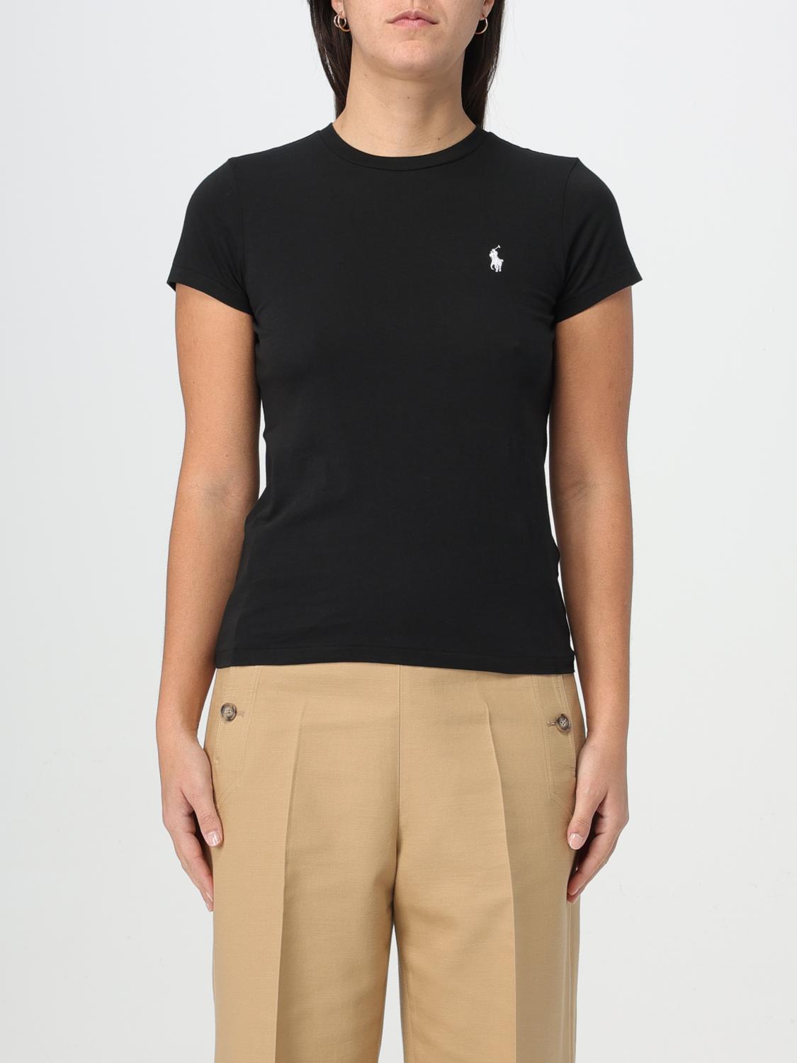 T-Shirt POLO RALPH LAUREN Woman colour Black