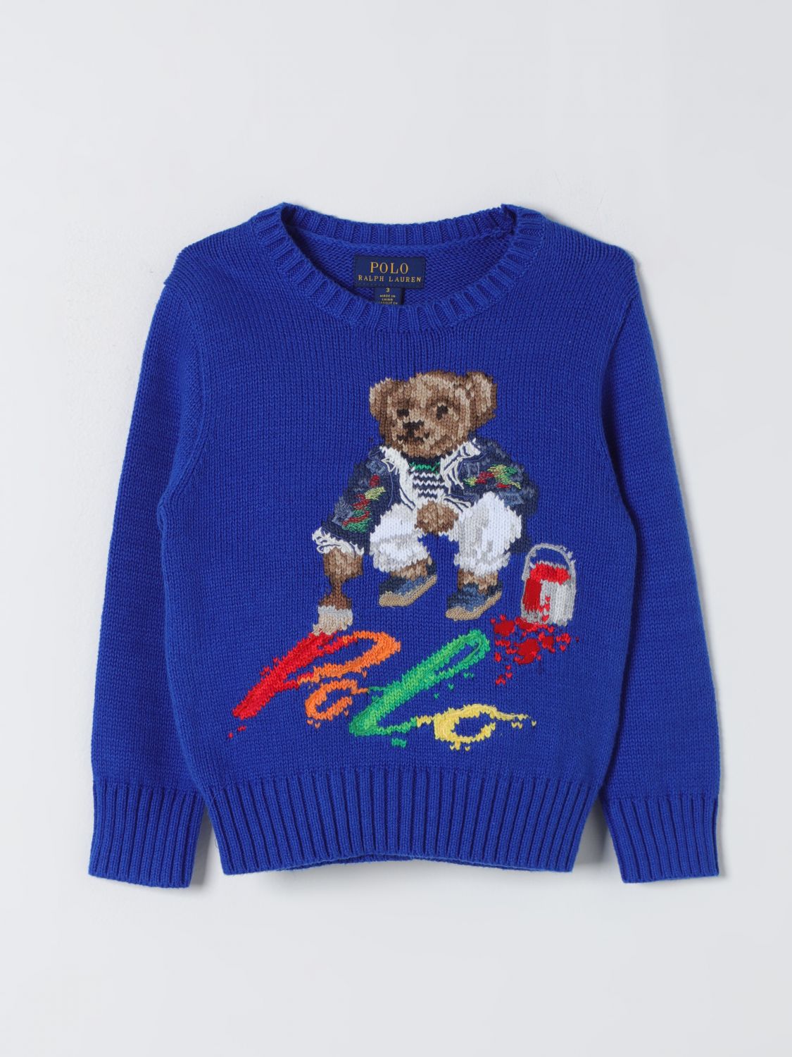 Polo Ralph Lauren Sweater  Kids Color Blue