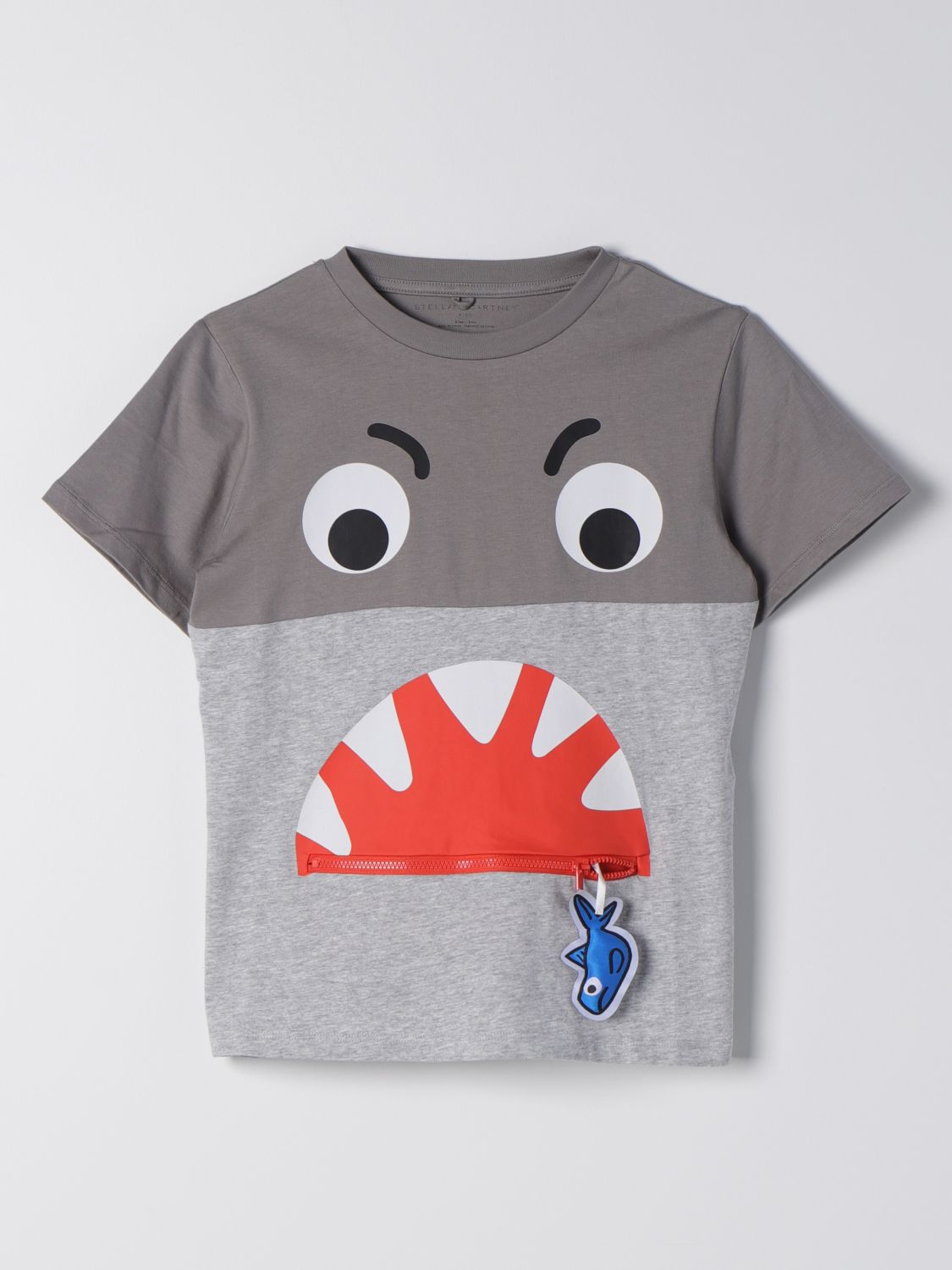 Shop Stella Mccartney T-shirt  Kids Kids Color Grey