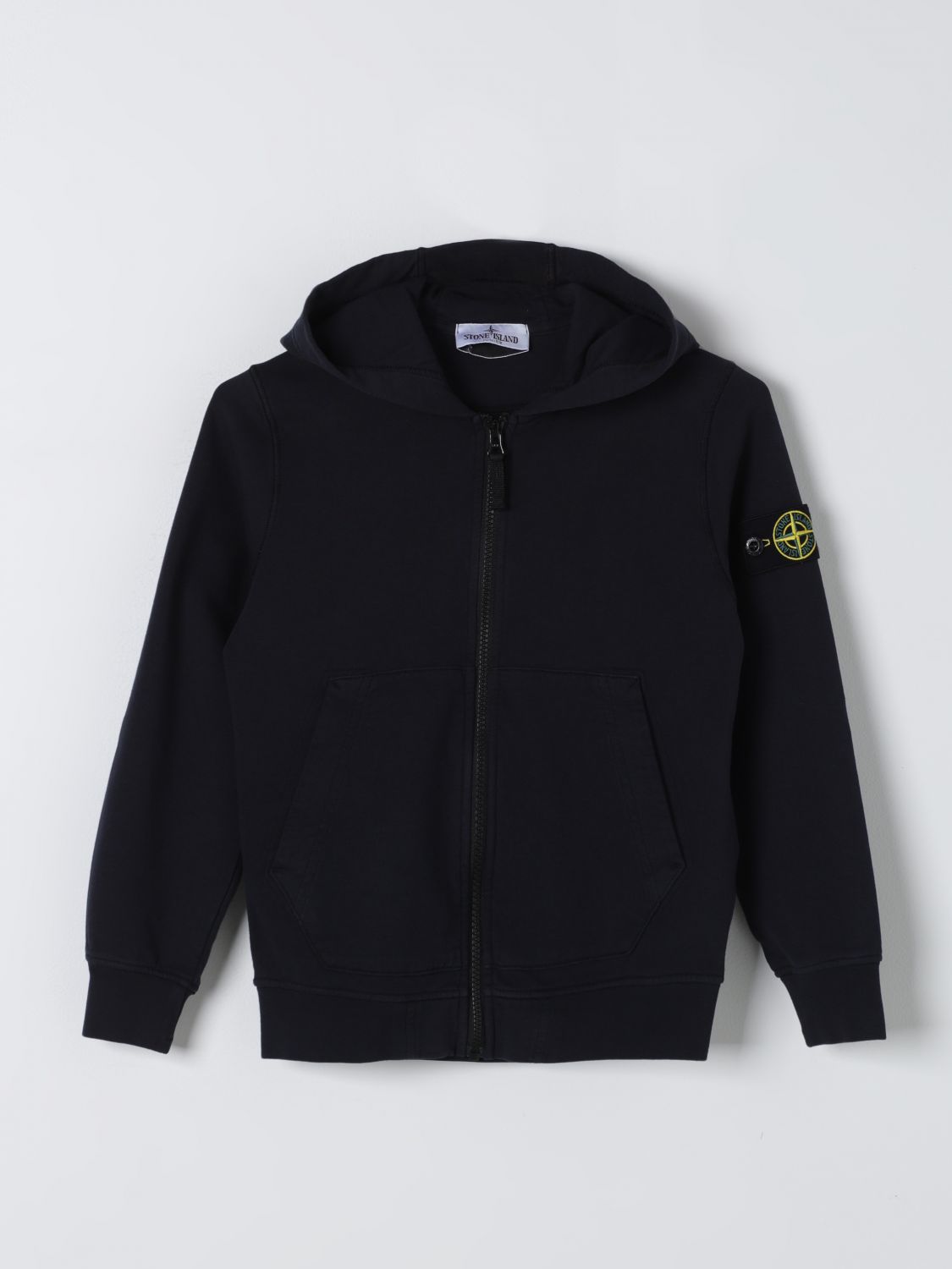 STONE ISLAND JUNIOR Sweater Kids color Blue 1　STONE ISLAND JUNIOR セーター キッズカラー ブルー 1 STONE