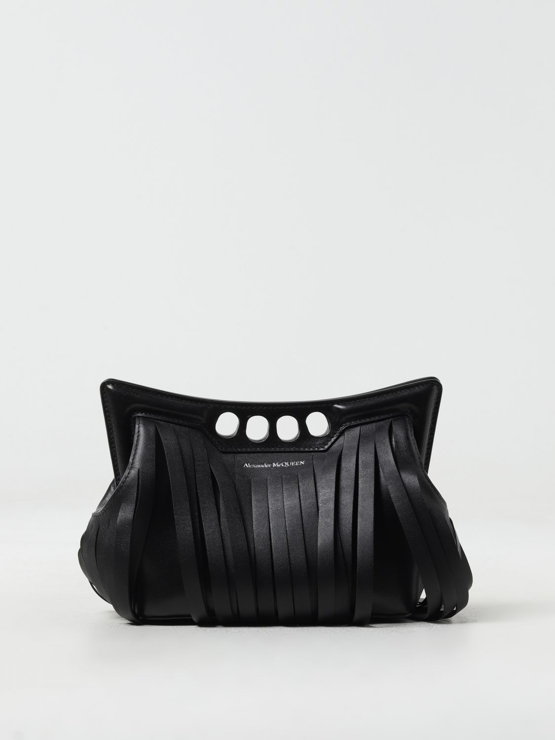 Shop Alexander Mcqueen Handbag  Woman Color Black