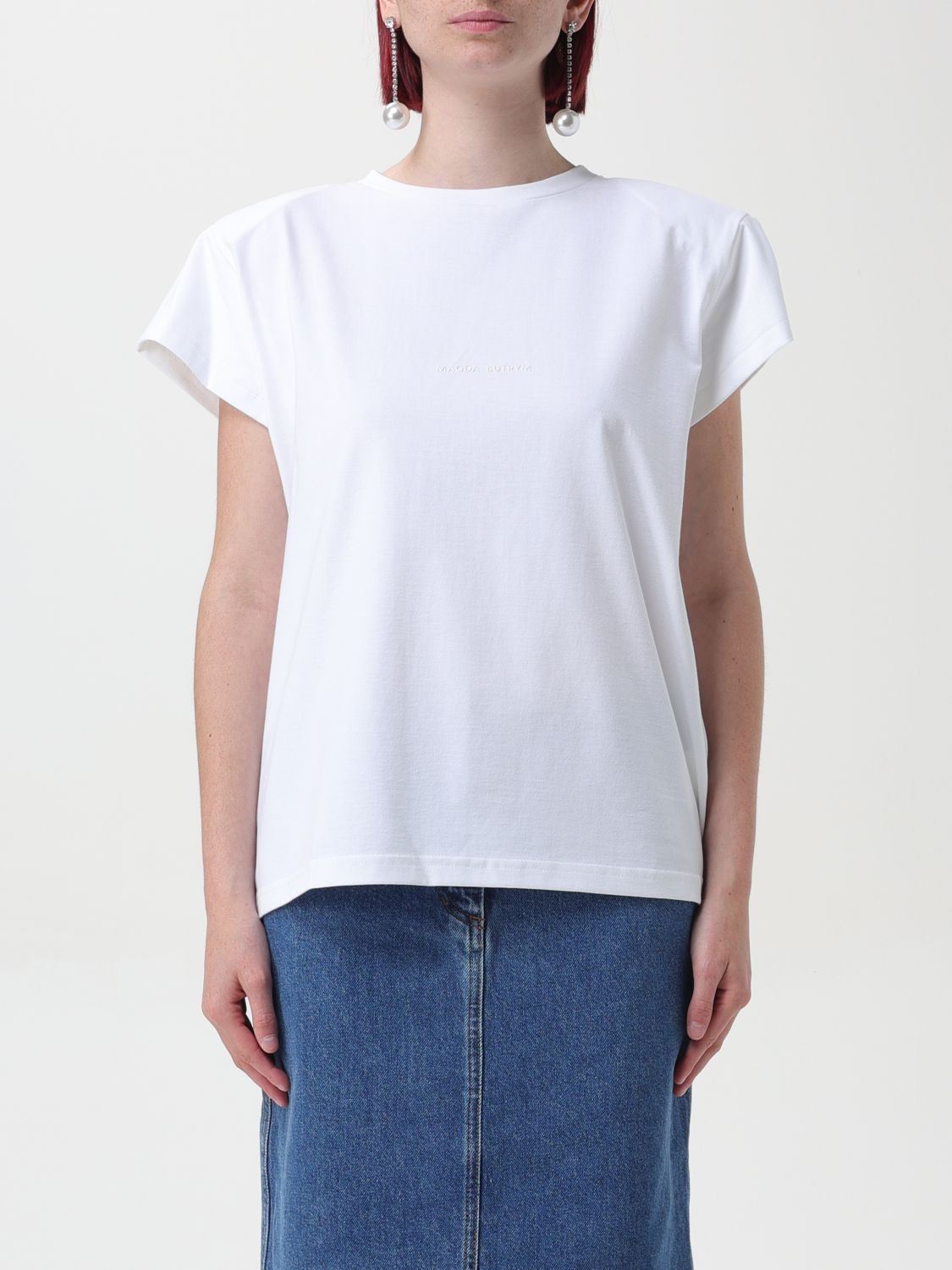 Magda Butrym T-shirt  Woman Color White