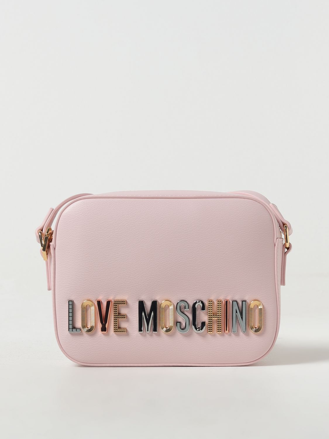 Shop Love Moschino Crossbody Bags  Woman Color Blush Pink
