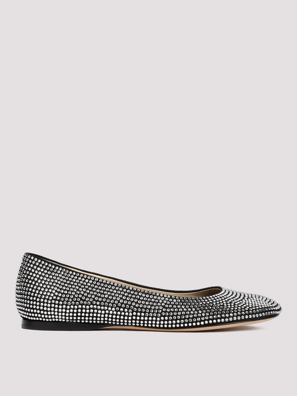 Shop Loewe Ballet Flats  Woman Color Black