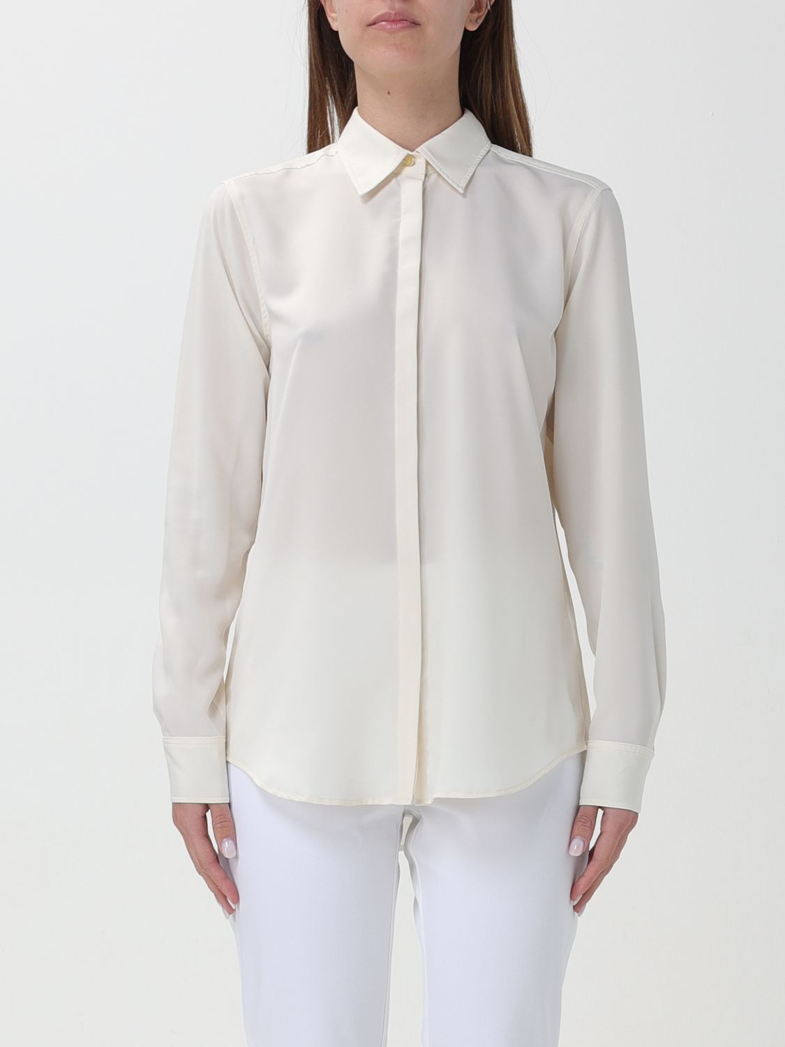 Shop Lauren Ralph Lauren Shirt  Woman Color White
