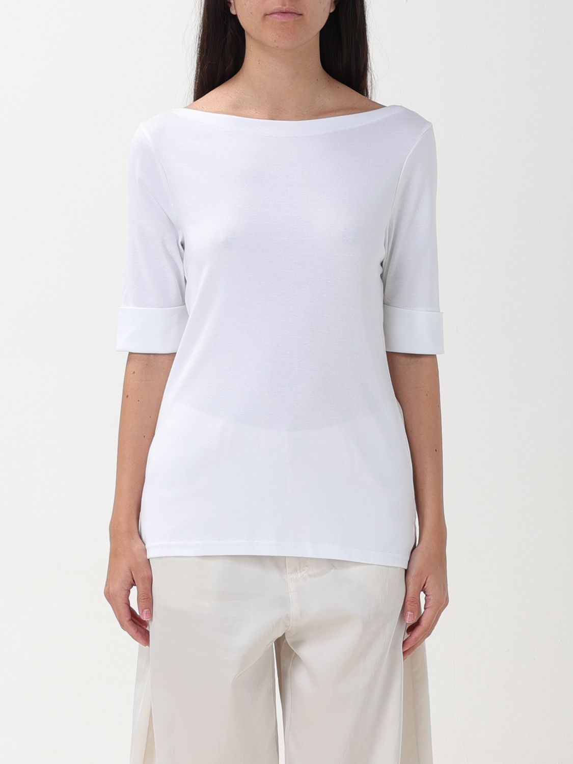 Lauren Ralph Lauren Sweatshirt  Woman Color White
