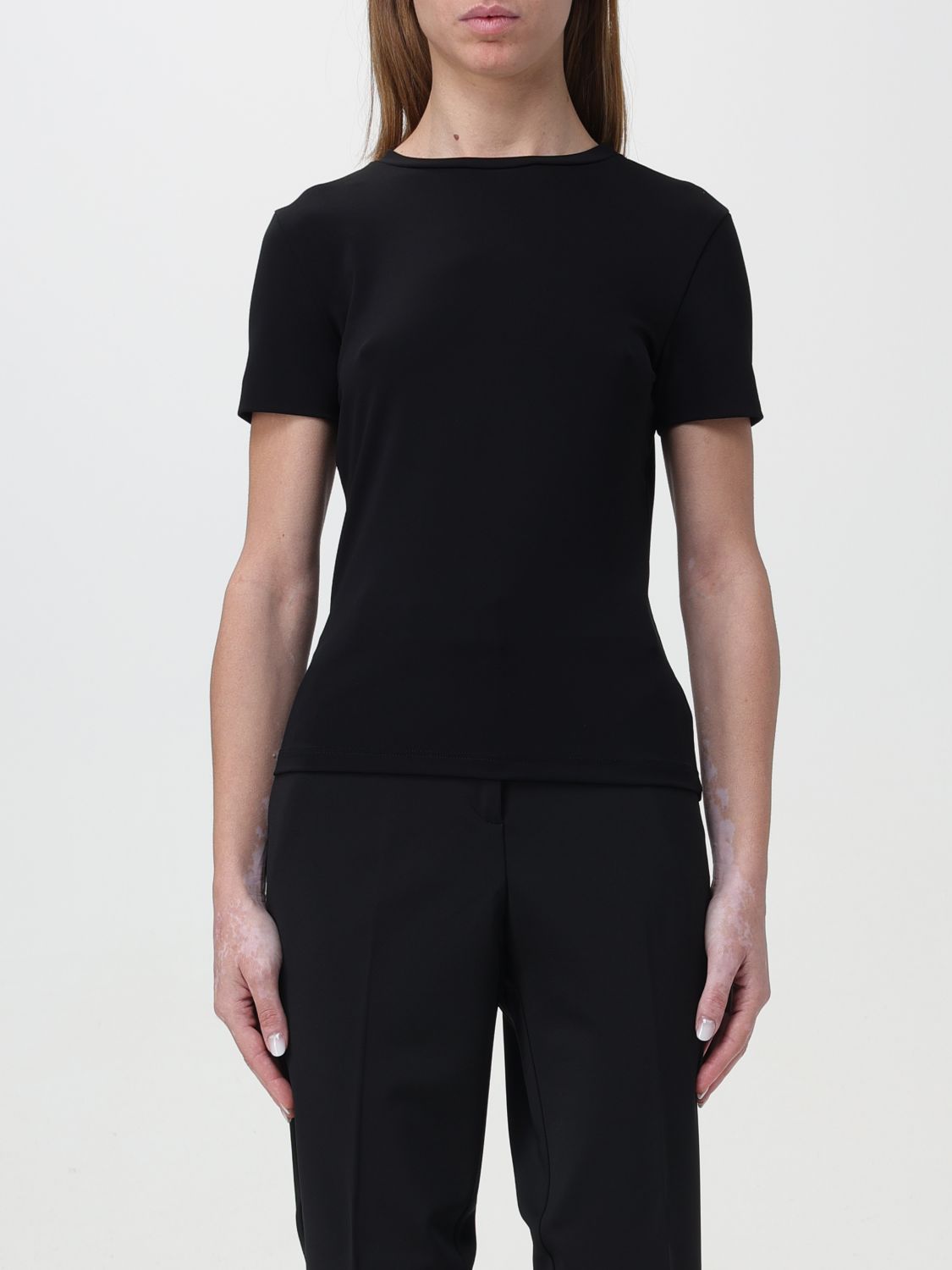 Shop Pinko T-shirt  Woman Color Black