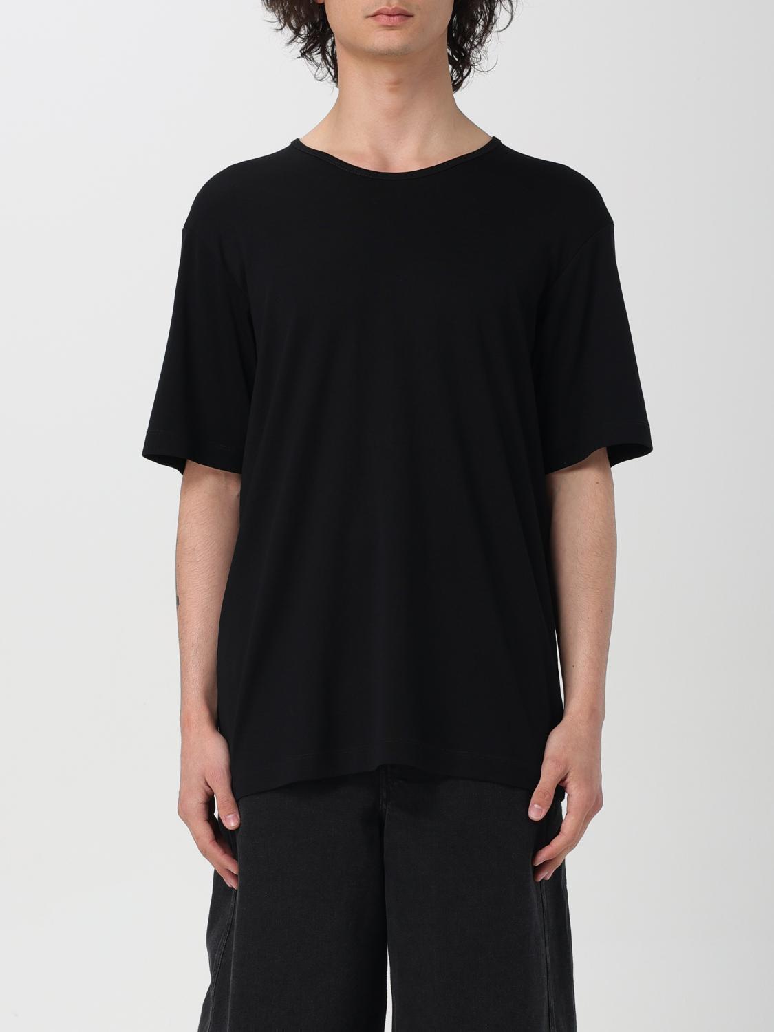 Shop Lemaire T-shirt  Men Color Black