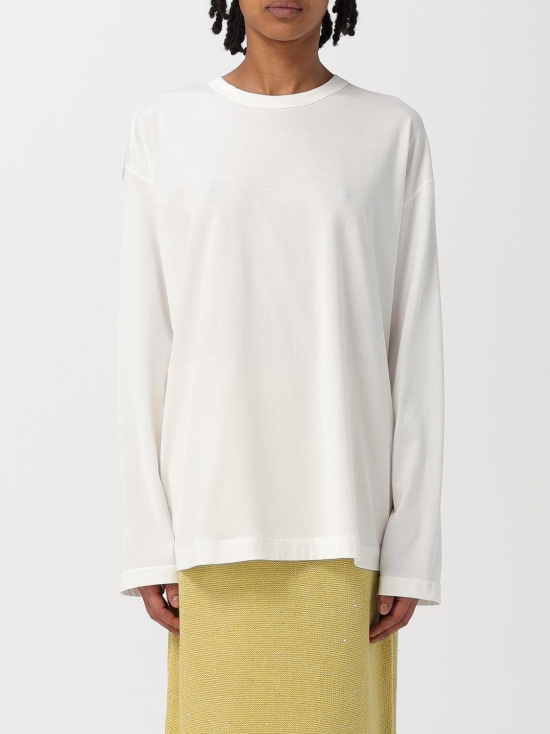 Shop Fabiana Filippi Top  Woman Color White