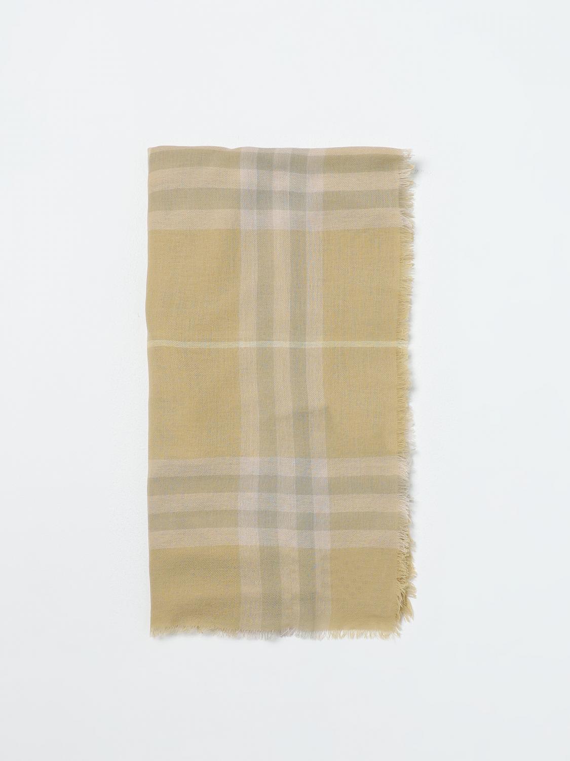 Scarf BURBERRY Men color Beige Scarf BURBERRY Men color Beige