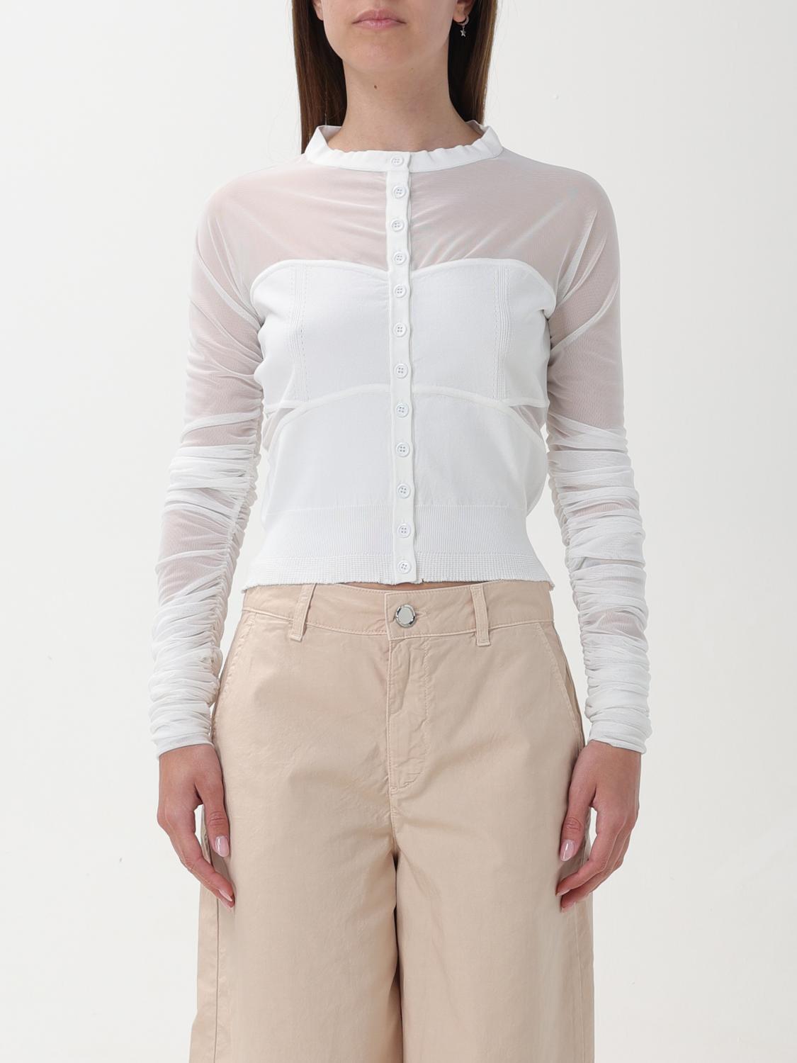 Pinko Sweater Woman Color White In White