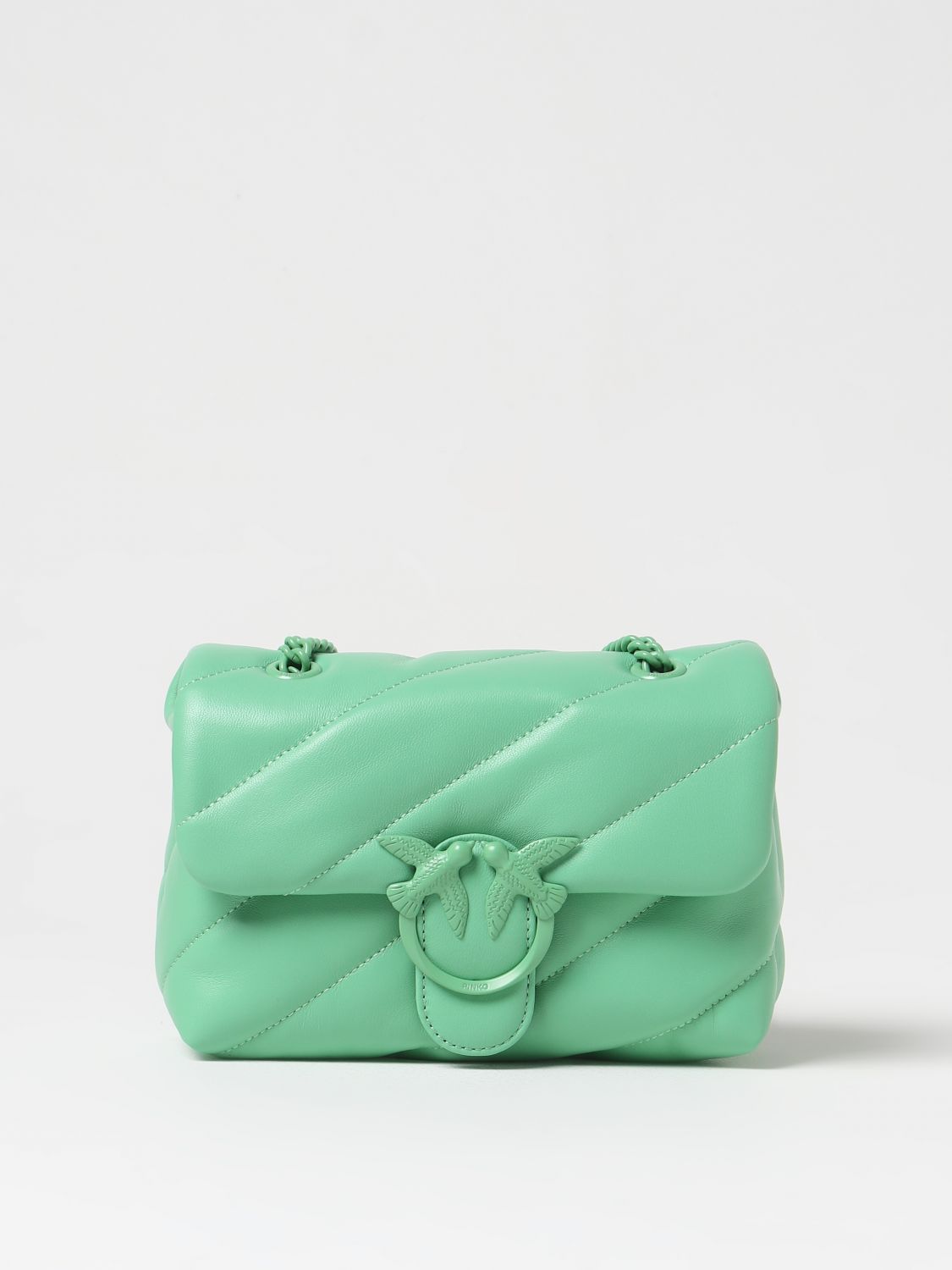 Shop Pinko Mini Bag  Woman Color Green