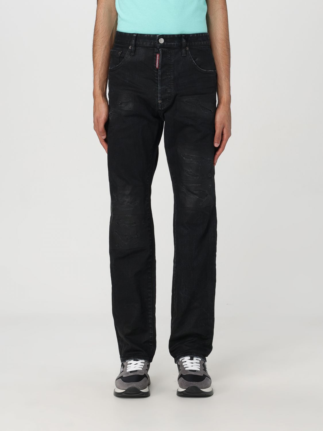 Shop Dsquared2 Pants  Men Color Black