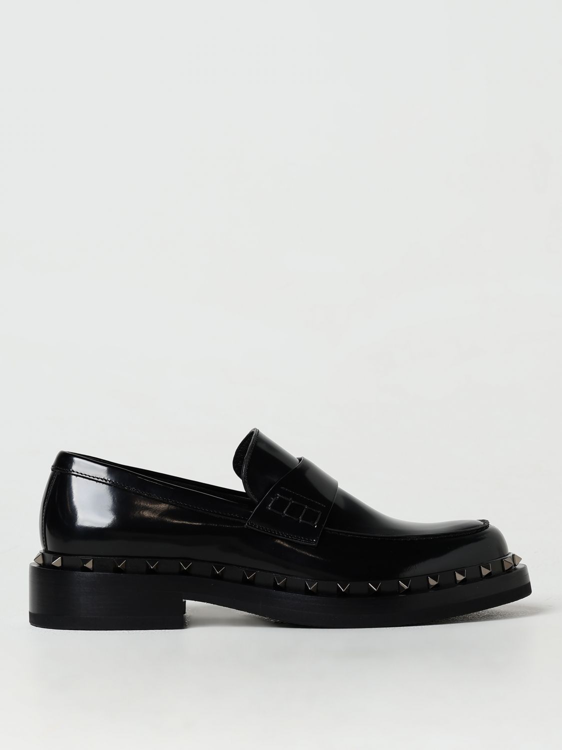 Shop Valentino Loafers  Garavani Men Color Black